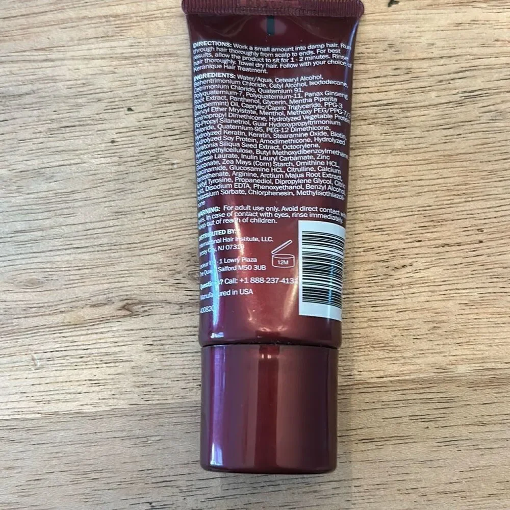 NWT keraniqie volumizing keratin conditioner 1 oz travel size